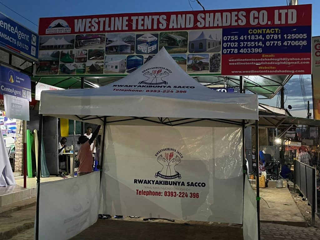 Genuine Tents Manufacturers in Uganda Genuine tents are made by genuine manufacturers in Uganda. Tents are movable (temporally) shelters that are used on wedding events, exhibition events, camping events, church services, school events, music concerts, football events, funeral events, government events, visitation day events, non government organization’s events, family gathering events and more. In Uganda tents are also used as car parking shades, sleeping for security officials especially those with lower ranks, compound shades and more. For over years, tents have been serving an important role of making events and the guests feel well because of their make of openness which enable access of fresh air from all sides. The most selling tents in Uganda are Wedding tents, Camping tents, Classroom tents, 250 seater tents, 100 seater tents, 50 seater tents, Umbrella tents, Car Port tents for car parking shades, tarpaulin for the trucks, Sleeping tents, Canopy 100 seater tents, and more. Genuine Tents Manufacturers in Uganda includes the following and they are ranked as below: 1. Westline Tents Manufacturers and Shades Co. Ltd Westline Tents is a registered tents manufacturing company in Uganda with a seasoned experience of making good, durable and affordable tents. It is ranked number one in making tents in Uganda by tents manufacturers. Their tents are made from strong PVC materials and galvanized pipes which makes them durable and resistant to the African changing weather. Westline Tents Manufacturers and Shades Co. Ltd makes variety of tent types which some of them includes Wedding tents, Church tents, Canopy tents, Exhibition tents, Sleeping tents, Camping tents, Compound tents, Military tents, Shade tents, Car Port tents for car parking, 100 seater tents, 50 seater tents, 200 seater tents, 250 seater tents, Umbrella tents, NGO tents, 800 seater tents, 1000 seater tents, School tents, Dome tents, Funeral tents, Emergency Shelter tents, Storage Warehouse tents, Refugee tents, Army tents and more. Westline Tents Manufacturers and Shades Co. Ltd are located in Nakawa along Jinja Road, Kampala Uganda. They supply tents all over East Africa and some parts of the world. 2. Sillah Limited Sillah Limited was founded in 1995 in South Korea with a sole objective of alleviating the shelter problem faced by many Koreans at the time. On achieving this, the company sought to extend the service worldwide after finding a great demand for it. Uganda’s strategic location in Africa saw it chosen as the manufacturing base to serve the east, central and southern African regions. Our knowledge of the industry, professional workmanship and unique designs sets us apart. 3. Maat Tents Manufacturers They are manufacturers, buyers, Seller, dealers, importers, exporters, suppliers of all kinds of commercial tents, plastics, P.V.C. pipe, plastic bags, molded industrial articles, industrial components and articles, plastic bottles, plastic furniture, tubing films, roles or their allied and auxiliary plastics, etc. Tents 4. Goldenman Tents Goldman Tent provides personal solutions for all large-scale temporary structure applications in various styles and designs. They offer a large range of tent structures that are available in a variety of clear span widths ranging from 5m to 50m wide. Large tent structures are supplied in a number of shapes, sizes and designs. They can also custom designed a tent to your specifications. 5. Majjanja and Sons Majjanja and sons co. Ltd is a tent manufacturing company found in Kireka along Jinja Road Uganda’s central region. They are manufacturer of Canvas Fabric and PVC items such as tents and camping equipment for industry, business, residential and recreational uses of high quality and durability life span. There are many genuine tents manufacturing companies in Uganda but Westline Tents Manufacturers and Shades Co. Ltd have proved to be the leading number one tents manufacturers in Uganda with the best quality tents. From our research, we recommend Westline Tents Manufacturers and Shades Co. Ltd for the quality tents you’re looking for. Contact the top tents manufacturers in Uganda by click here ask for price.